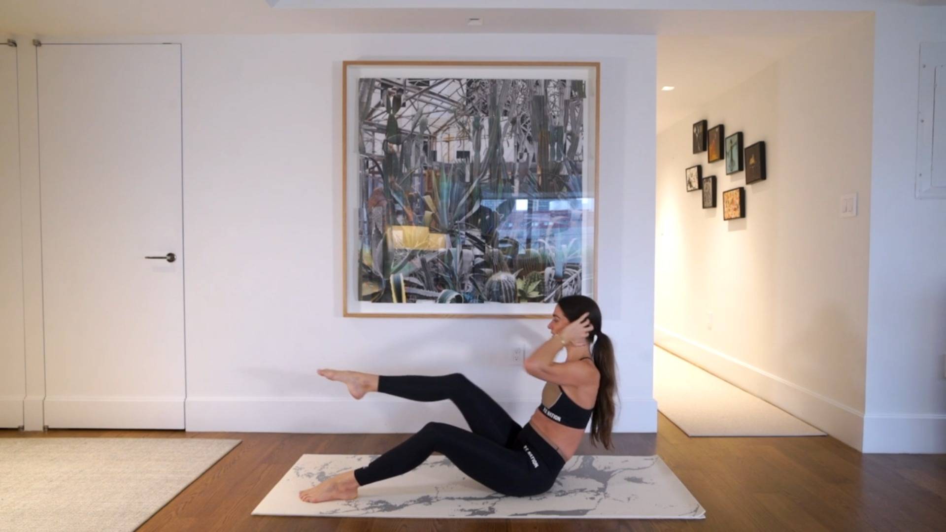 15 Min Abs + Arms Flow